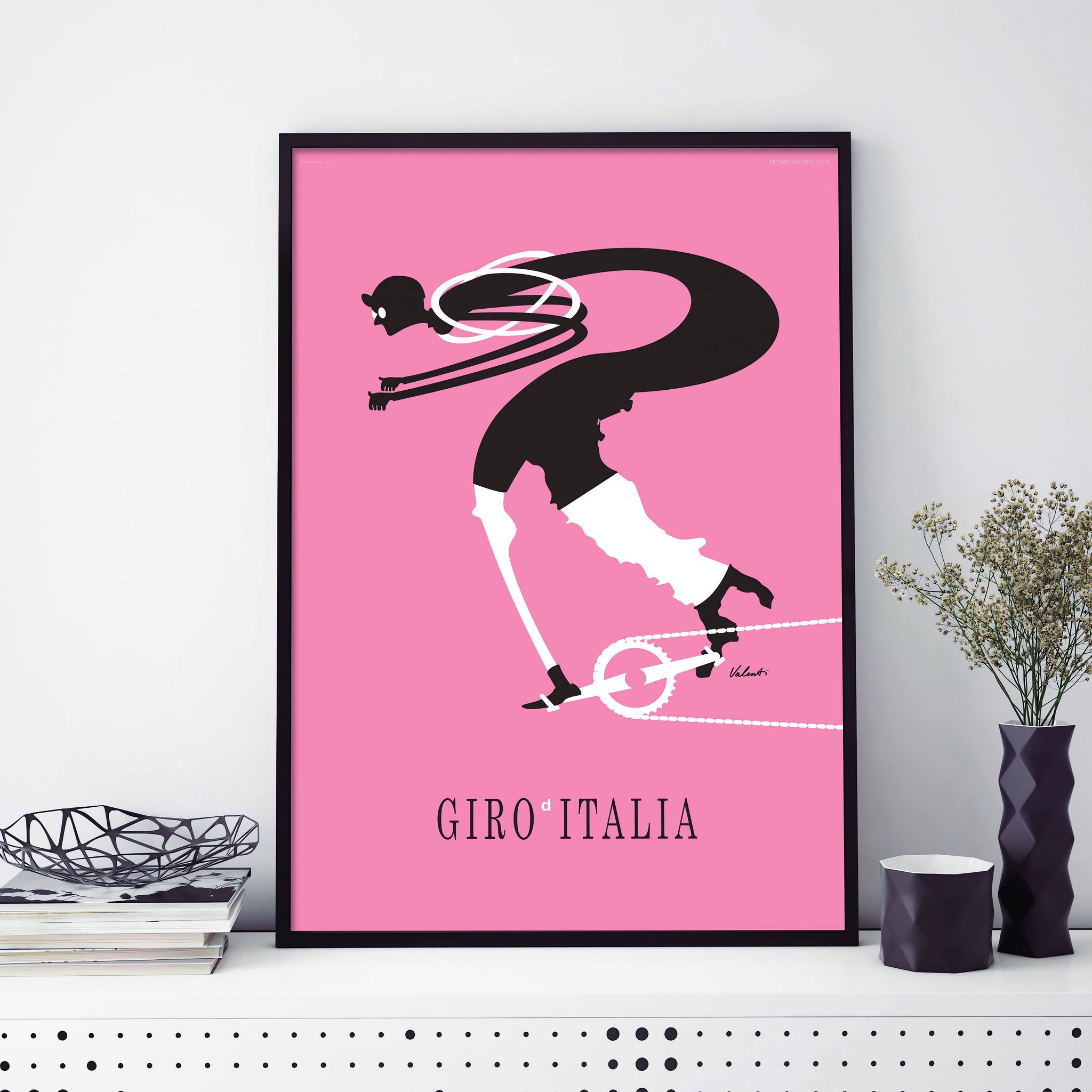 Michael valenti cycling discount art